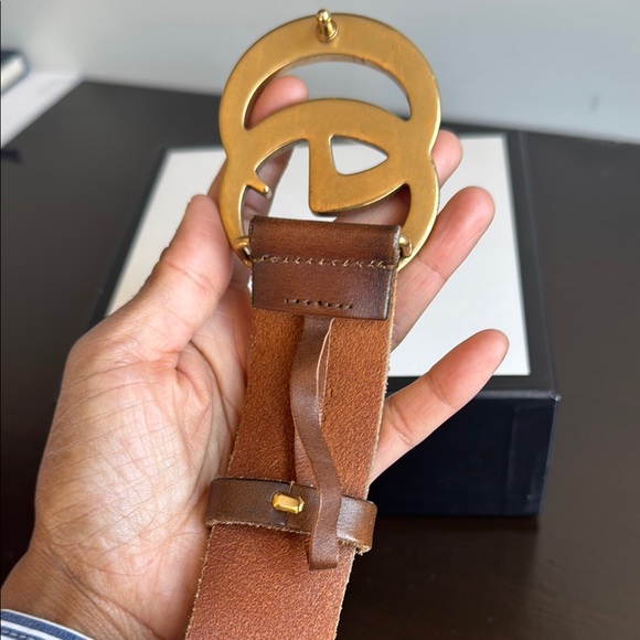 Gucci Marmont Wide Leather Belt (NWOT) - Picture 3 of 6
